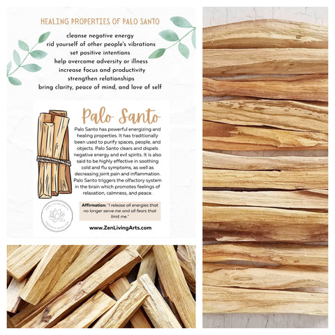 Palo Santo Incense Sticks. Premium Smudging Sticks. Holy Wood. Energy Cleansing Bundle.