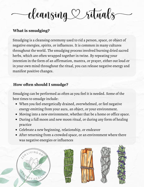 Eucalyptus, White Sage, & Palo Santo. Premium Smudging Sticks. Energy Cleansing Bundle.