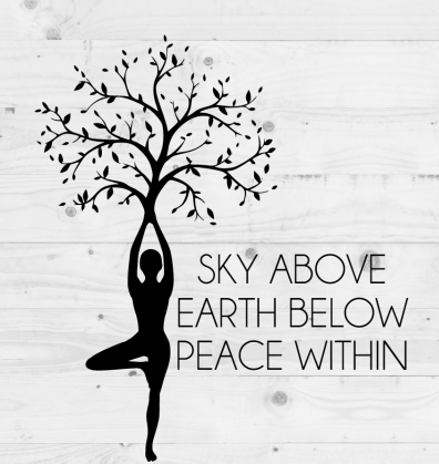 PEACE. Engraved Wood and Sandalwood Beaded Bracelet. Inspirational Quote Jewelry.
