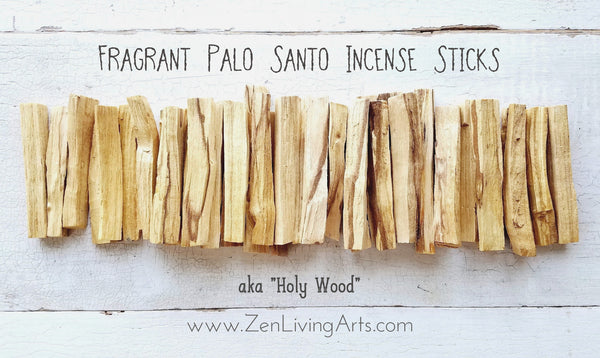 Yellow Sinuata, White Sage, & Palo Santo. Premium Smudging Sticks. Energy Cleansing Bundle.